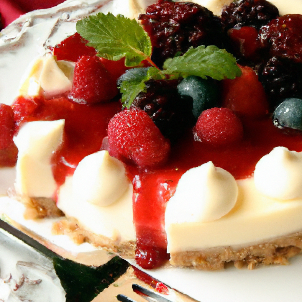 Berry Cheesecake Pie