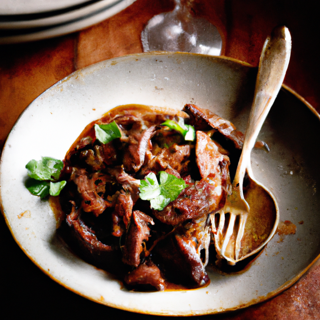 Braised Venison