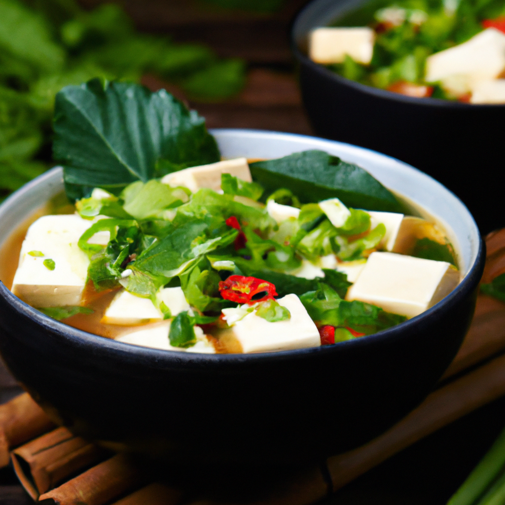 Hot And Spicy Tofu Soup
