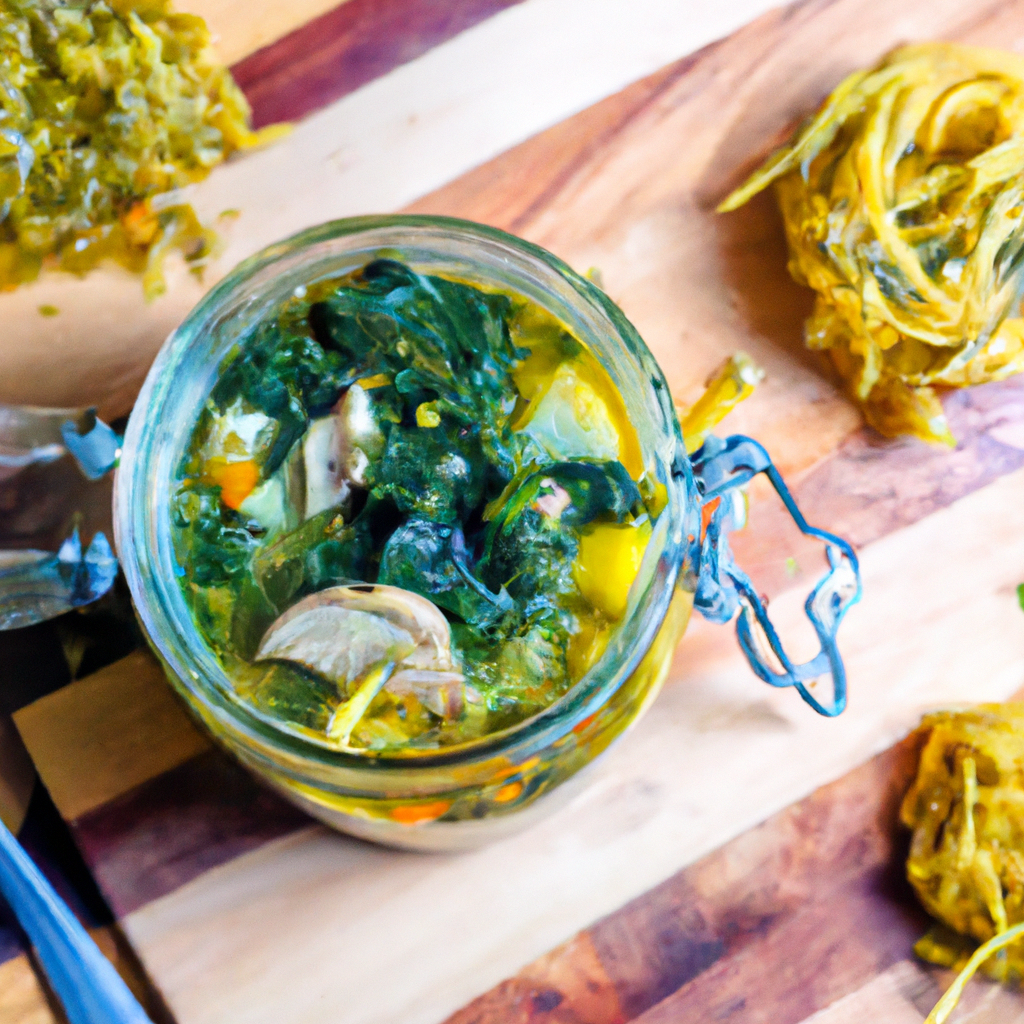 Turkey Noodle Soup Mix In A Jar