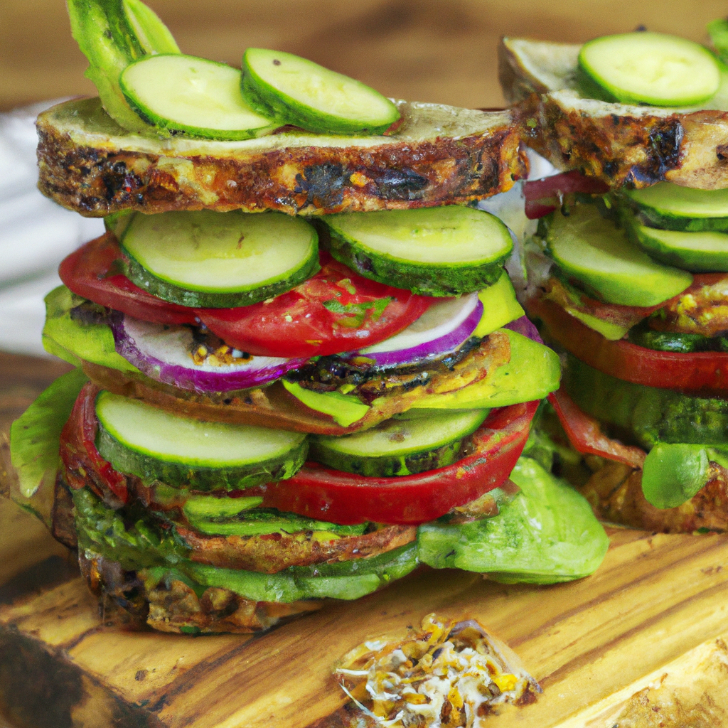 Easy Teriyake Tempeh Sandwich