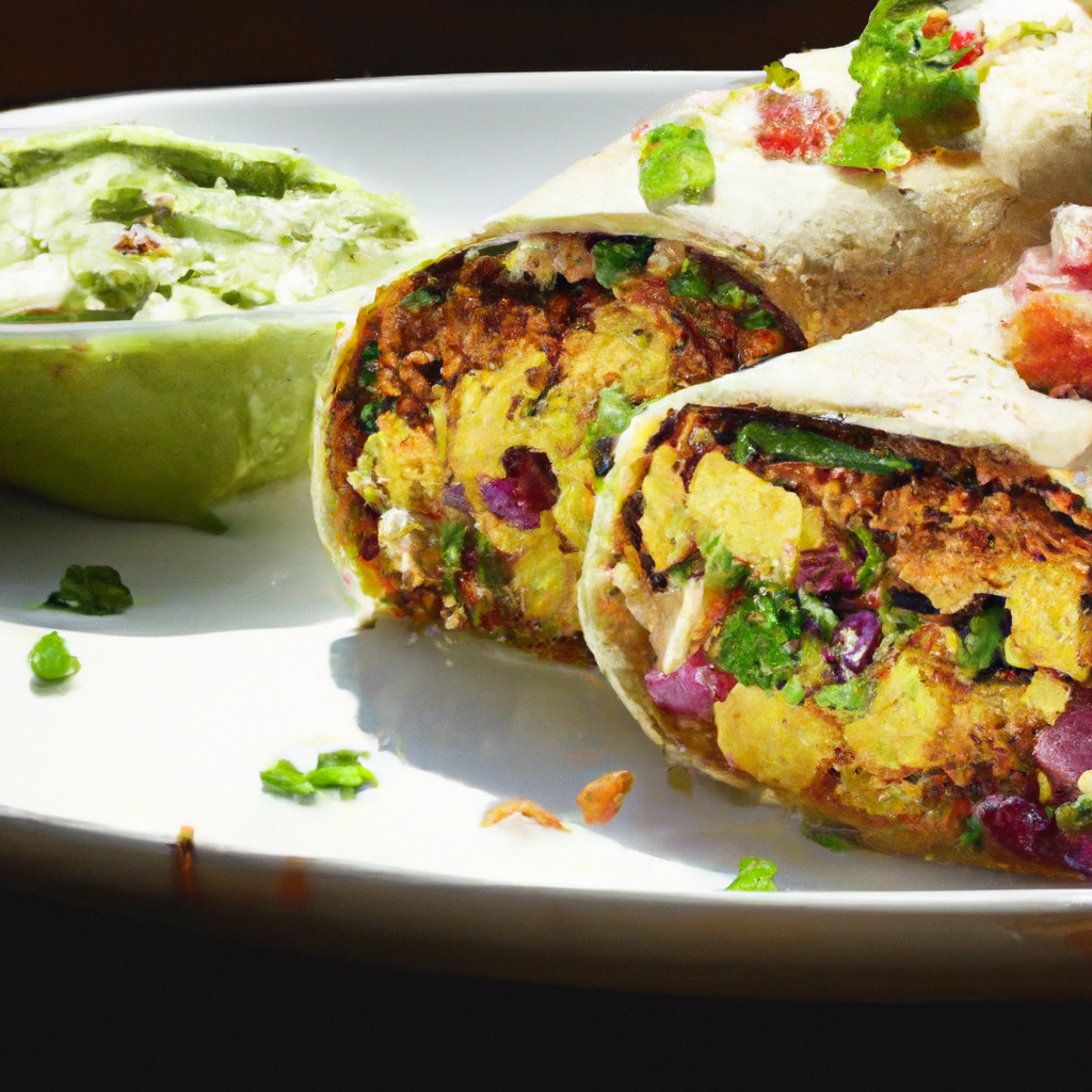Tex Mex Tofu Burritos