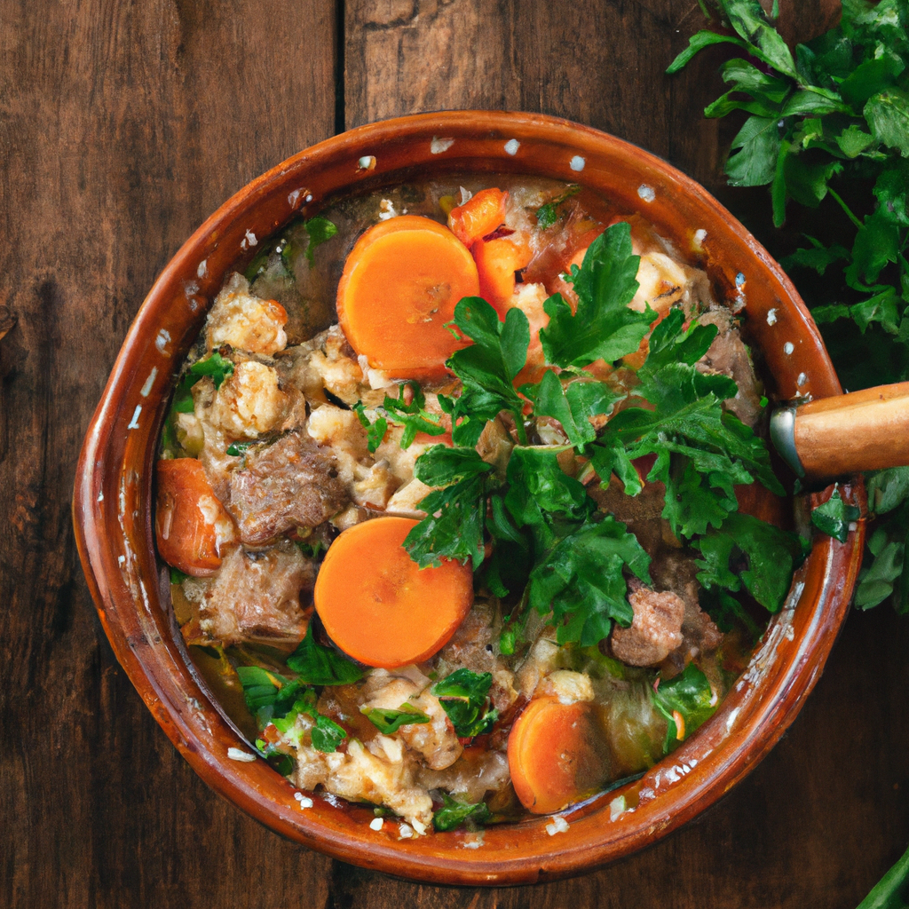 German Beef Barley Soup Recipe Oma S Gerstensuppe Mit Rindfleisch