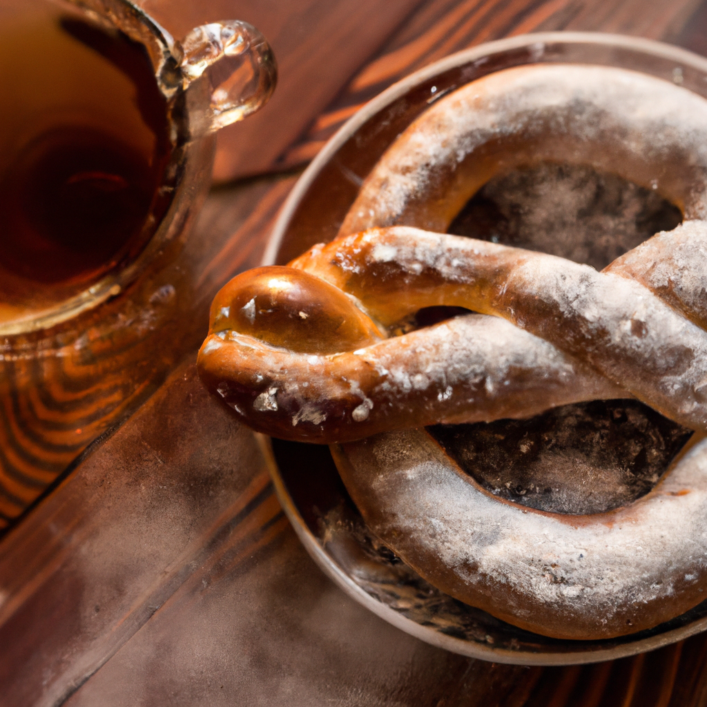 Russian Krendel Sweet Pretzel