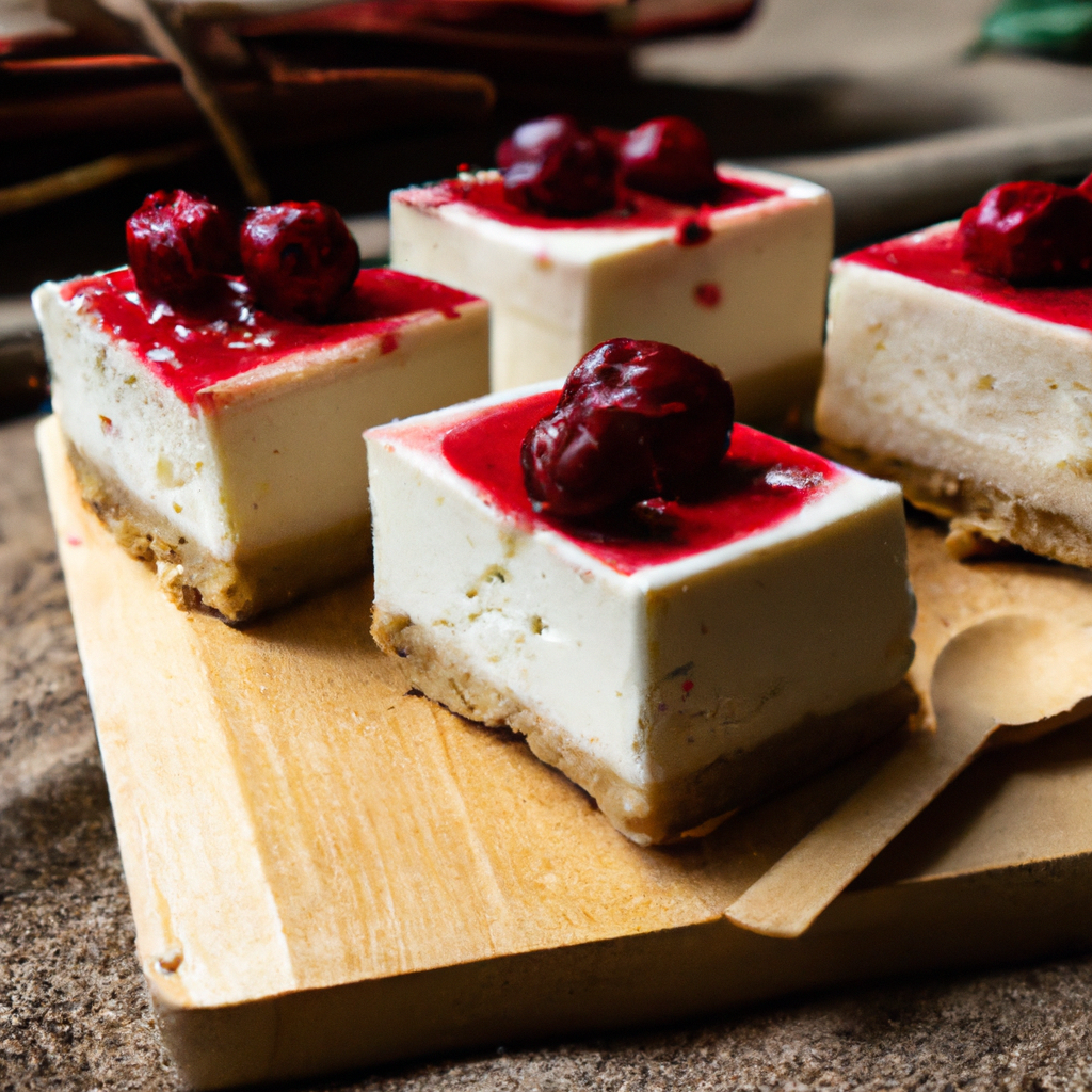 Cherries Jubilee Cheesecake Bars