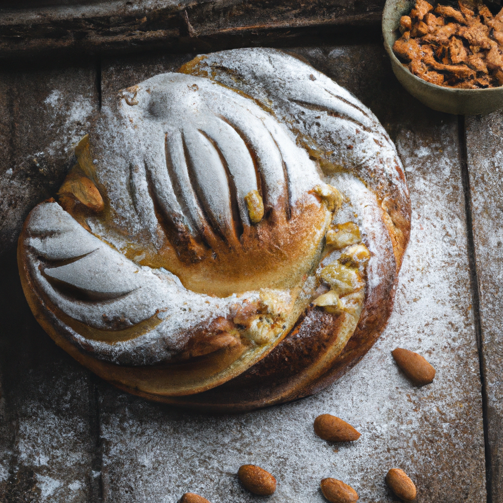Mandlov&yacute; Chleb&iacute;ček Almond Loaf