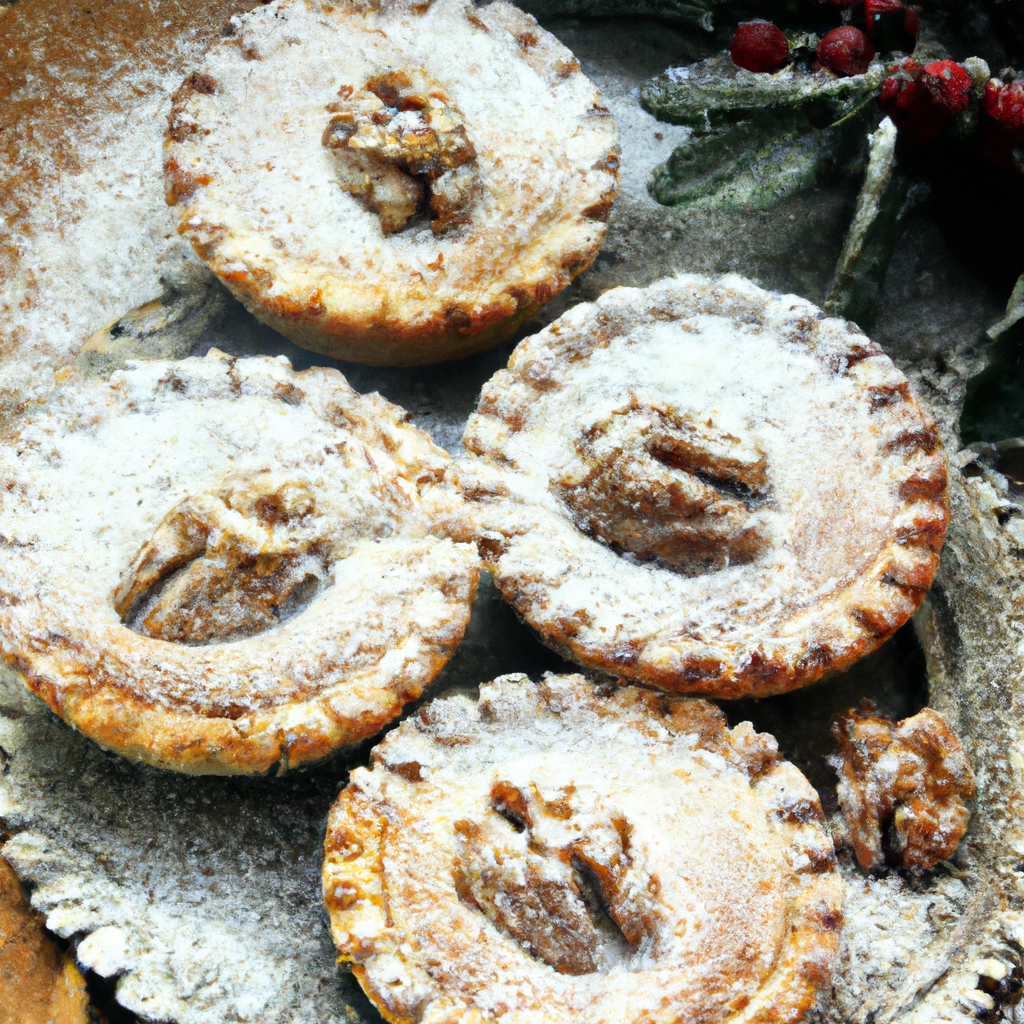 Walnut And Fruit Mince Pies