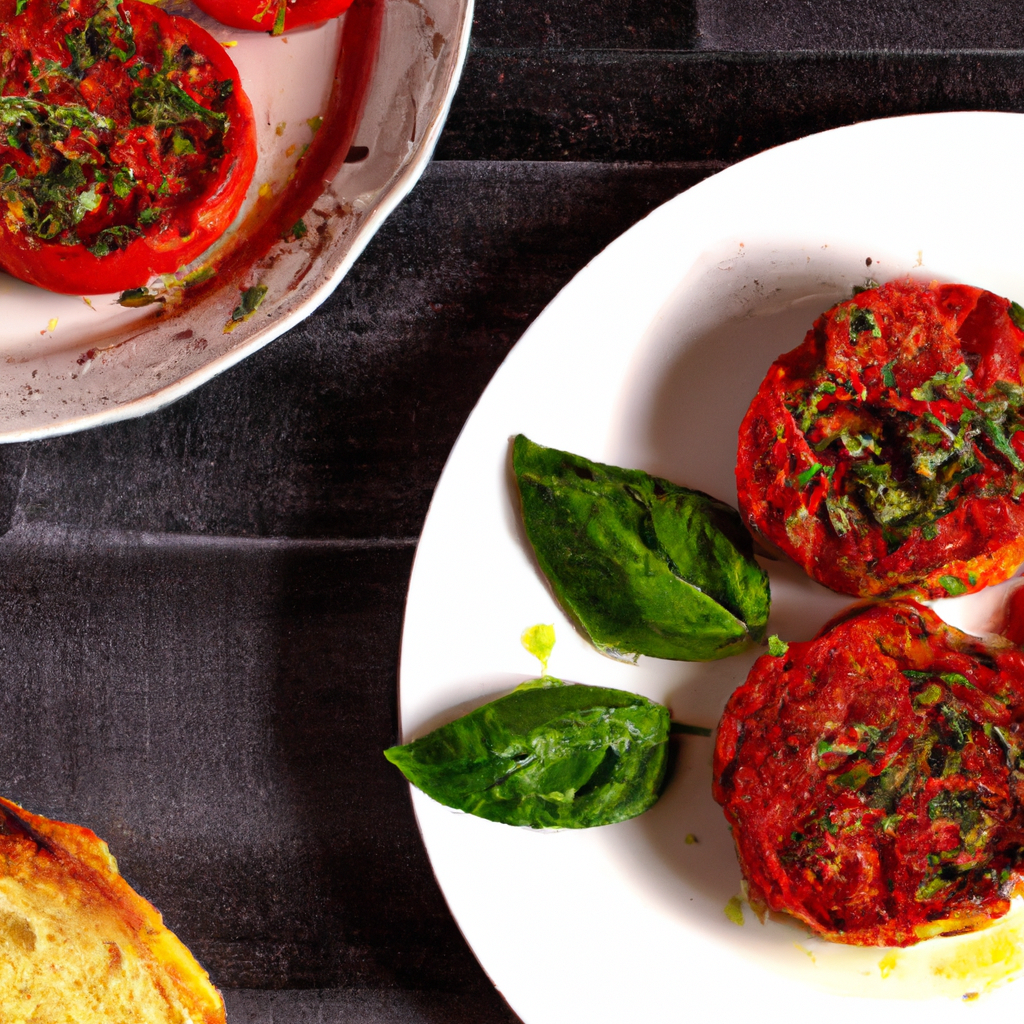 Slow Baked Tennessee Tomatoes