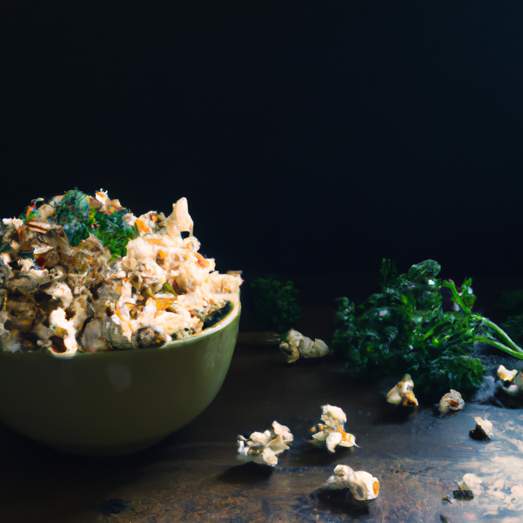 Garlic And Parmesan Popcorn