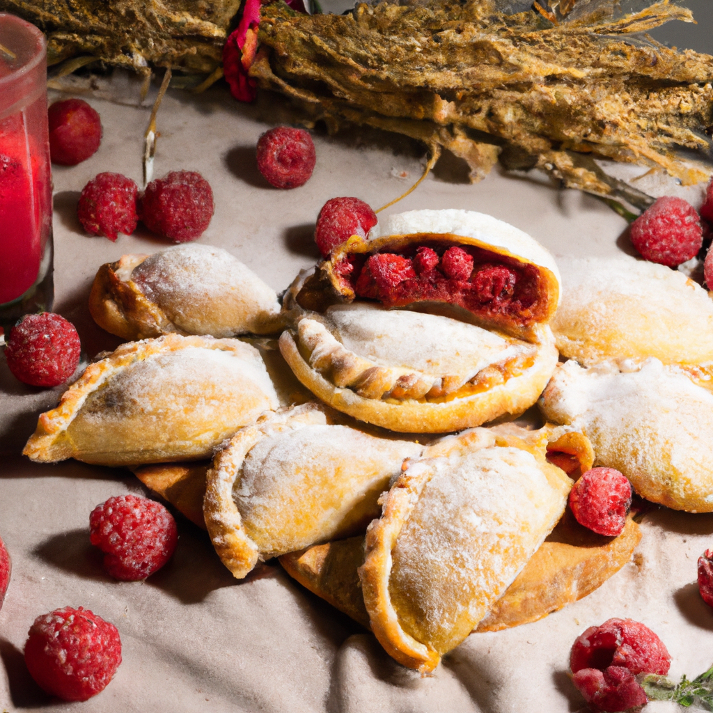 Malinovye Pirozhki Raspberry Pastries