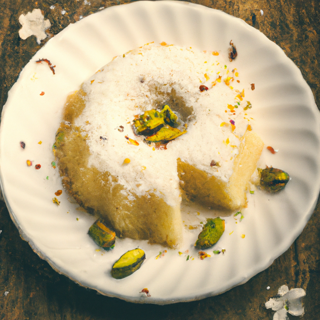 Revani Semolina Cake Soaked In Syrup
