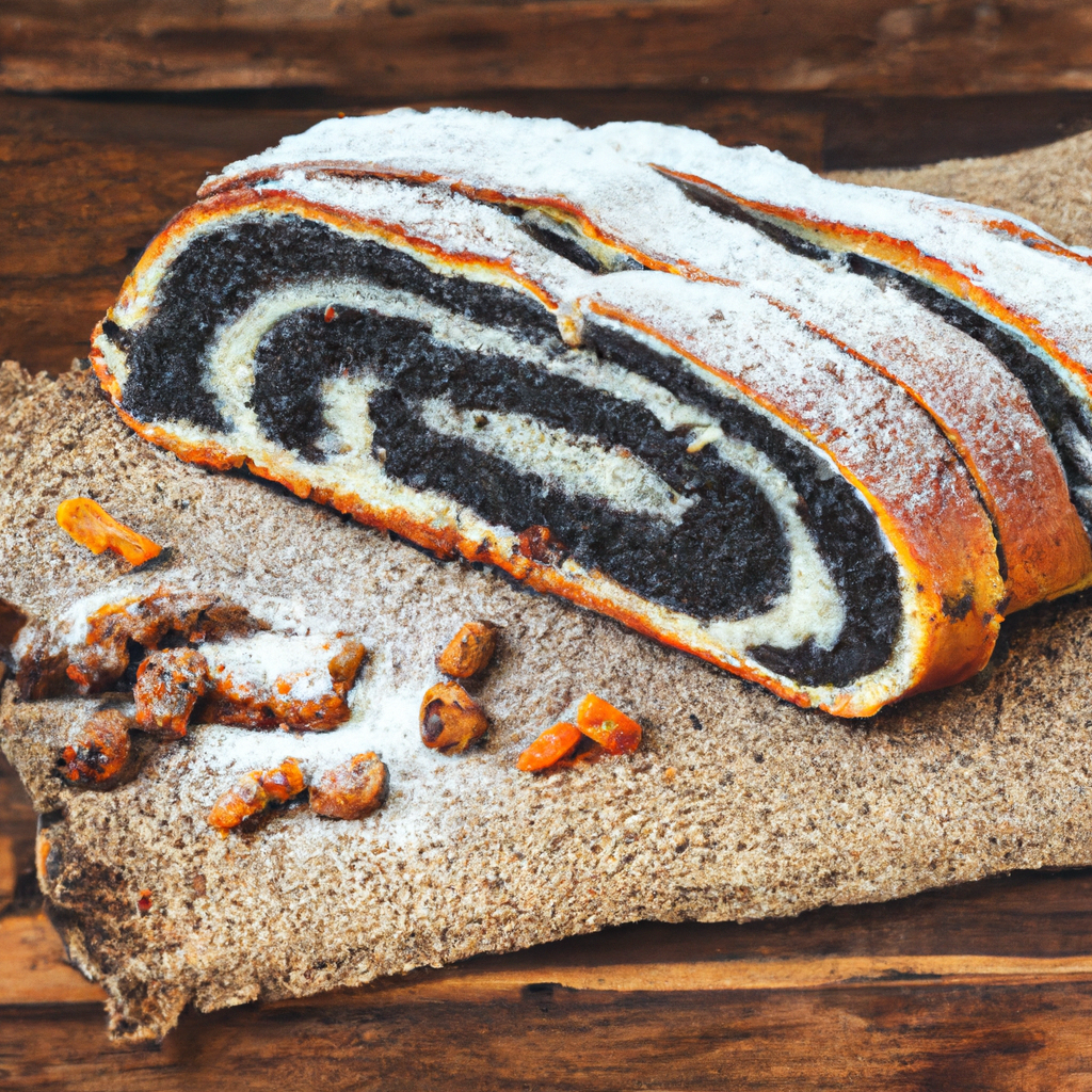 Strucla Makowa Poppy Seed Strudel