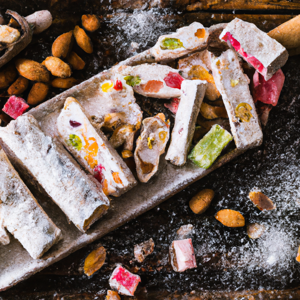 Turr&oacute;n De Frutas Candied Fruit Nougat
