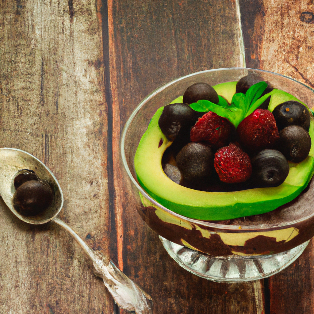 Avocado German Chocolate Cake Pudding