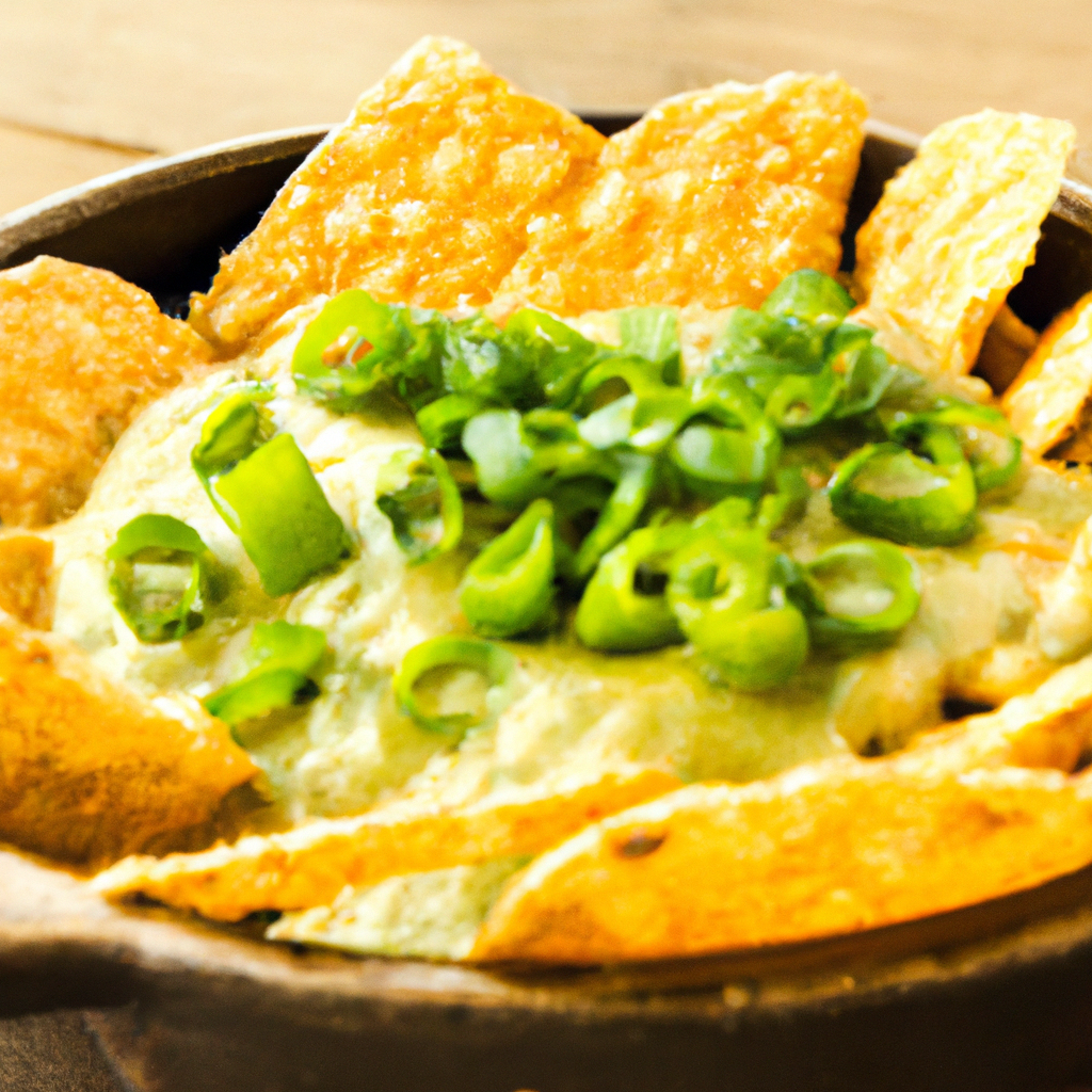 Artichoke Green Chile Cheese Dip