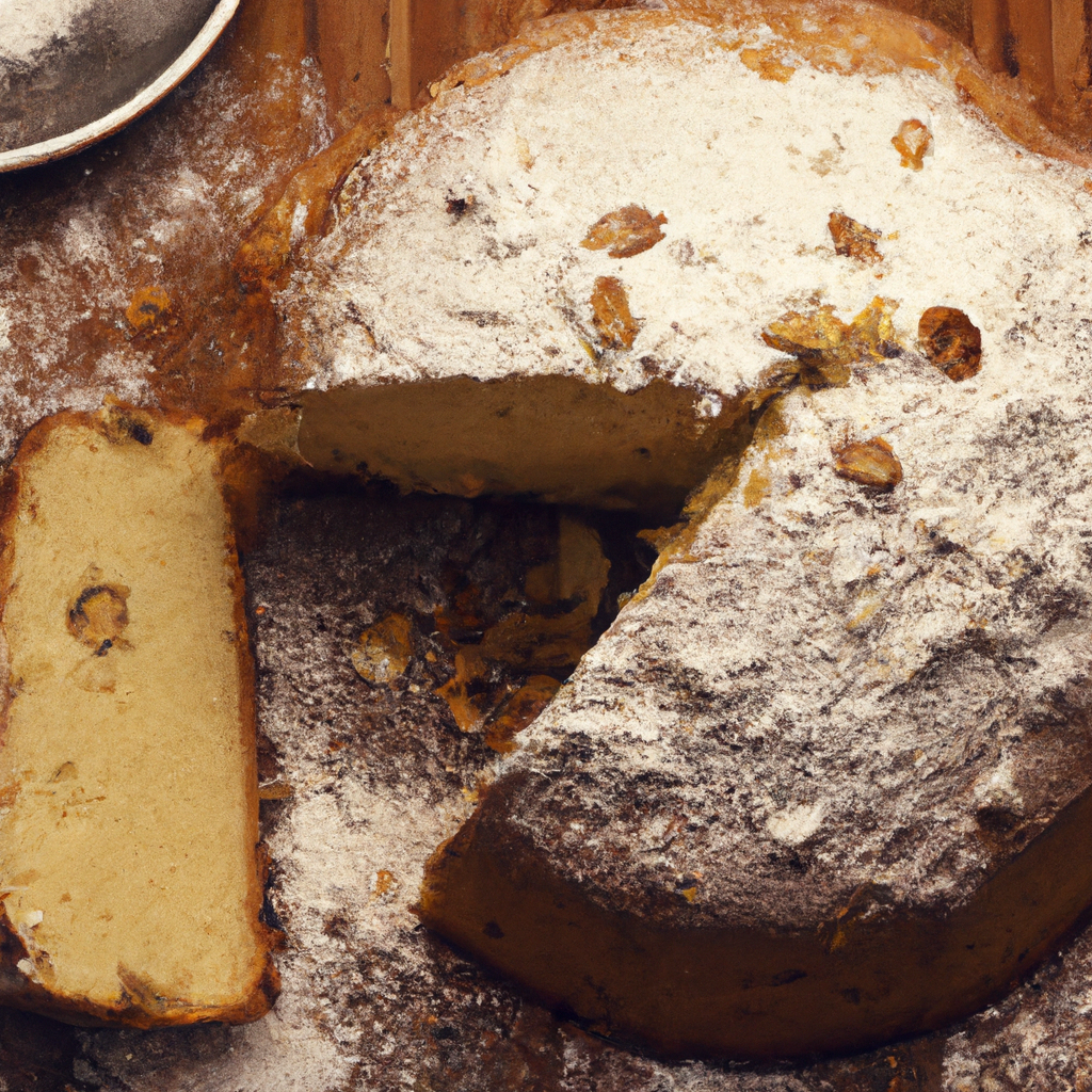 Torta Di Mandorle Almond Christmas Cake