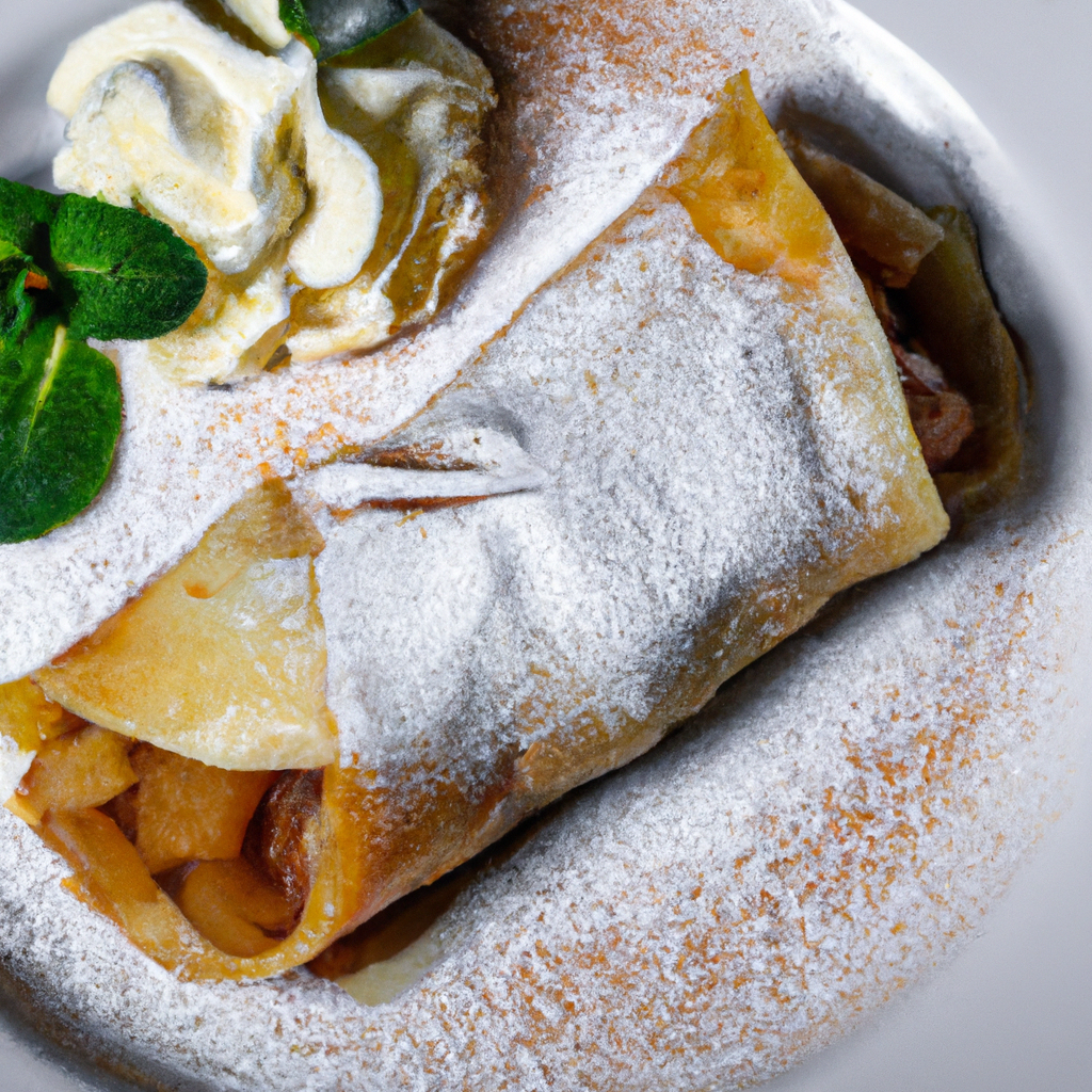 &auml;pplestrudel Apple Strudel