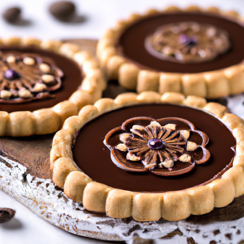 čokol&aacute;dov&eacute; Dort&iacute;čky Chocolate Tarts