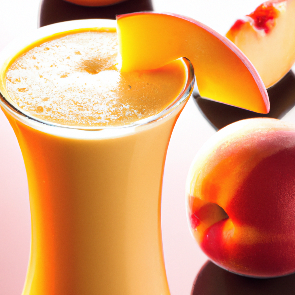 Peach Apple Smoothie