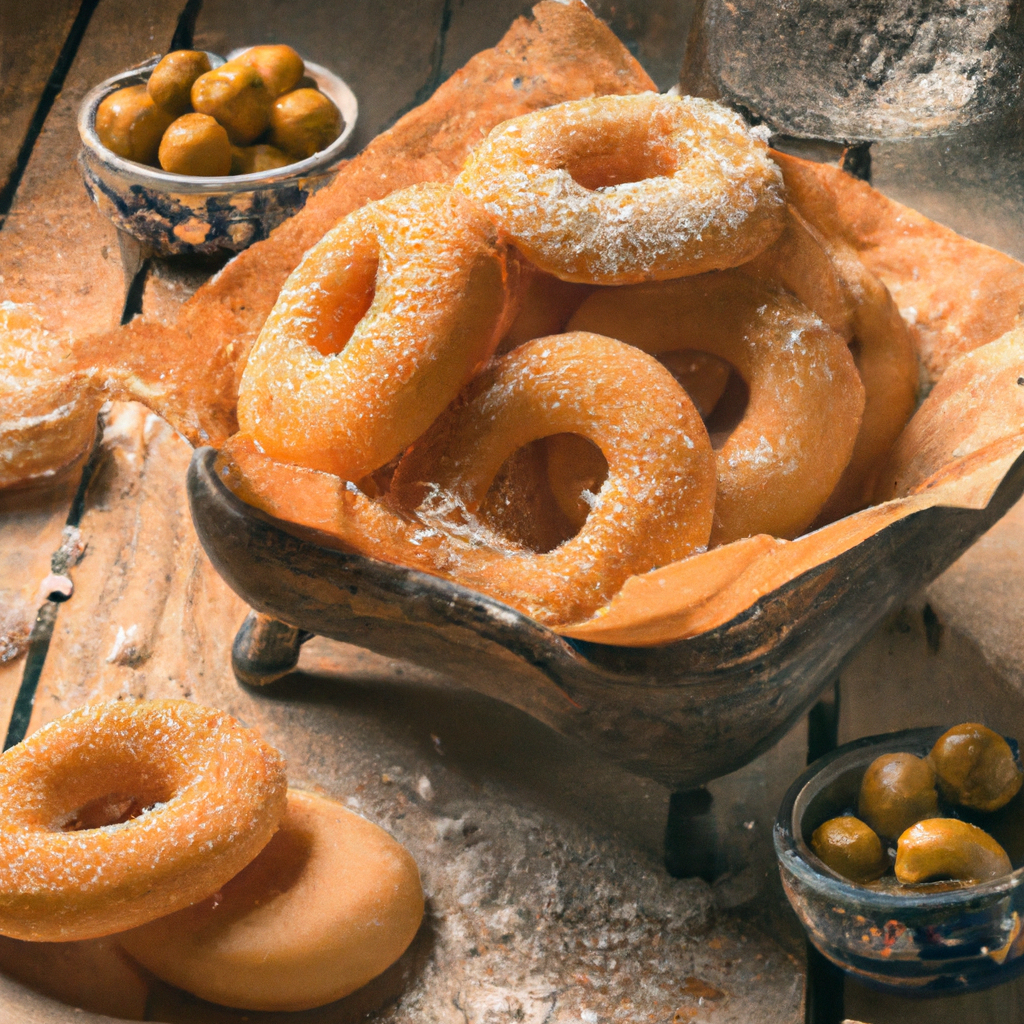 Ladokouloura Me Karithi Oil And Walnut Cookies