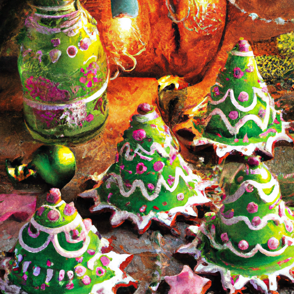 Pern&iacute;kov&eacute; Stromečky Gingerbread Trees