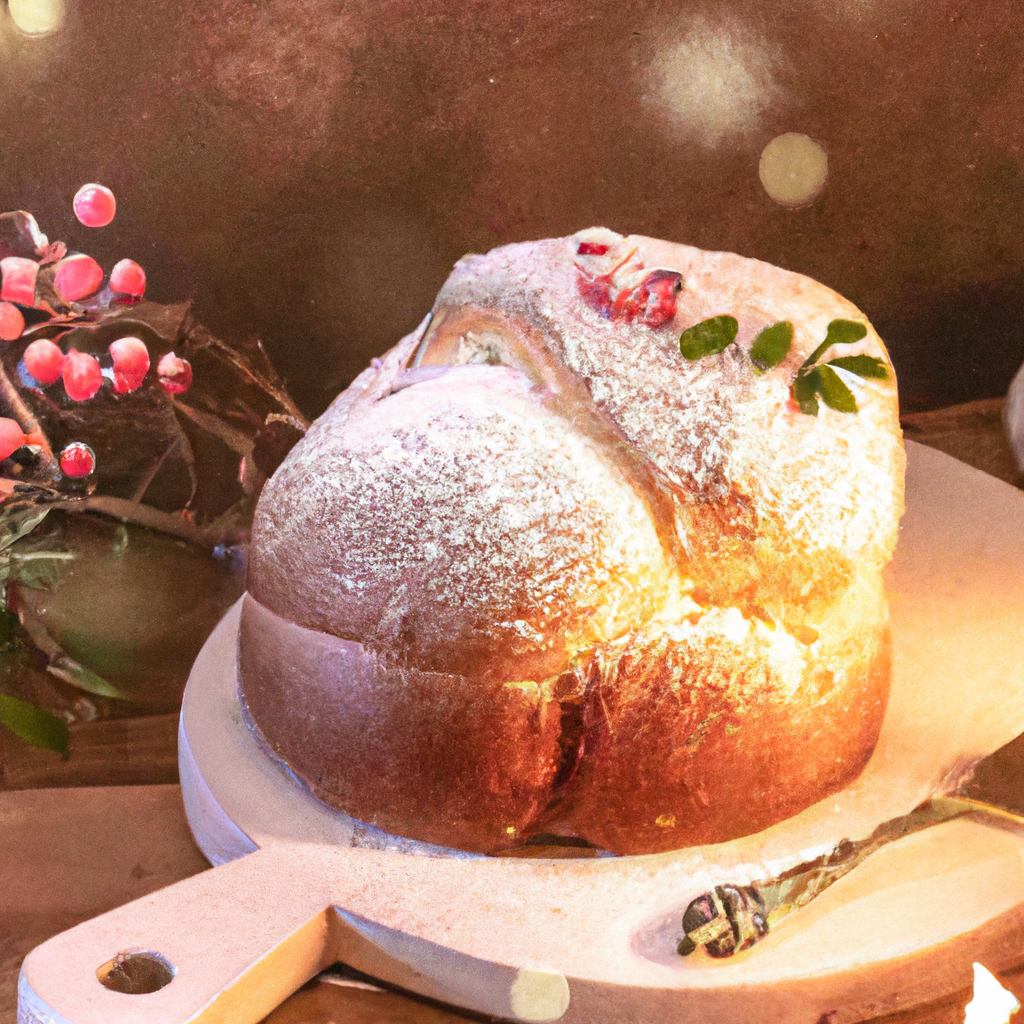 Lingonbr&ouml;d Lingonberry Bread