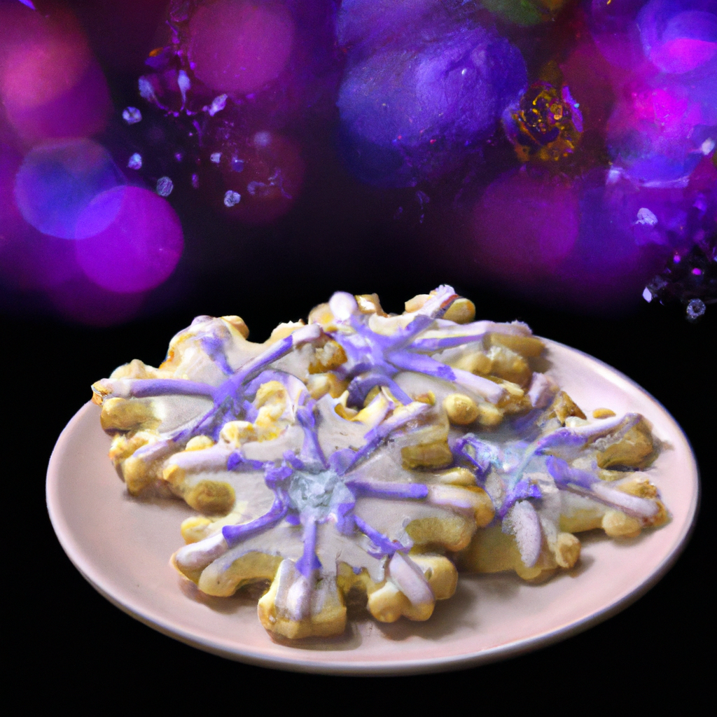 Snowflake Shortbread Cookies