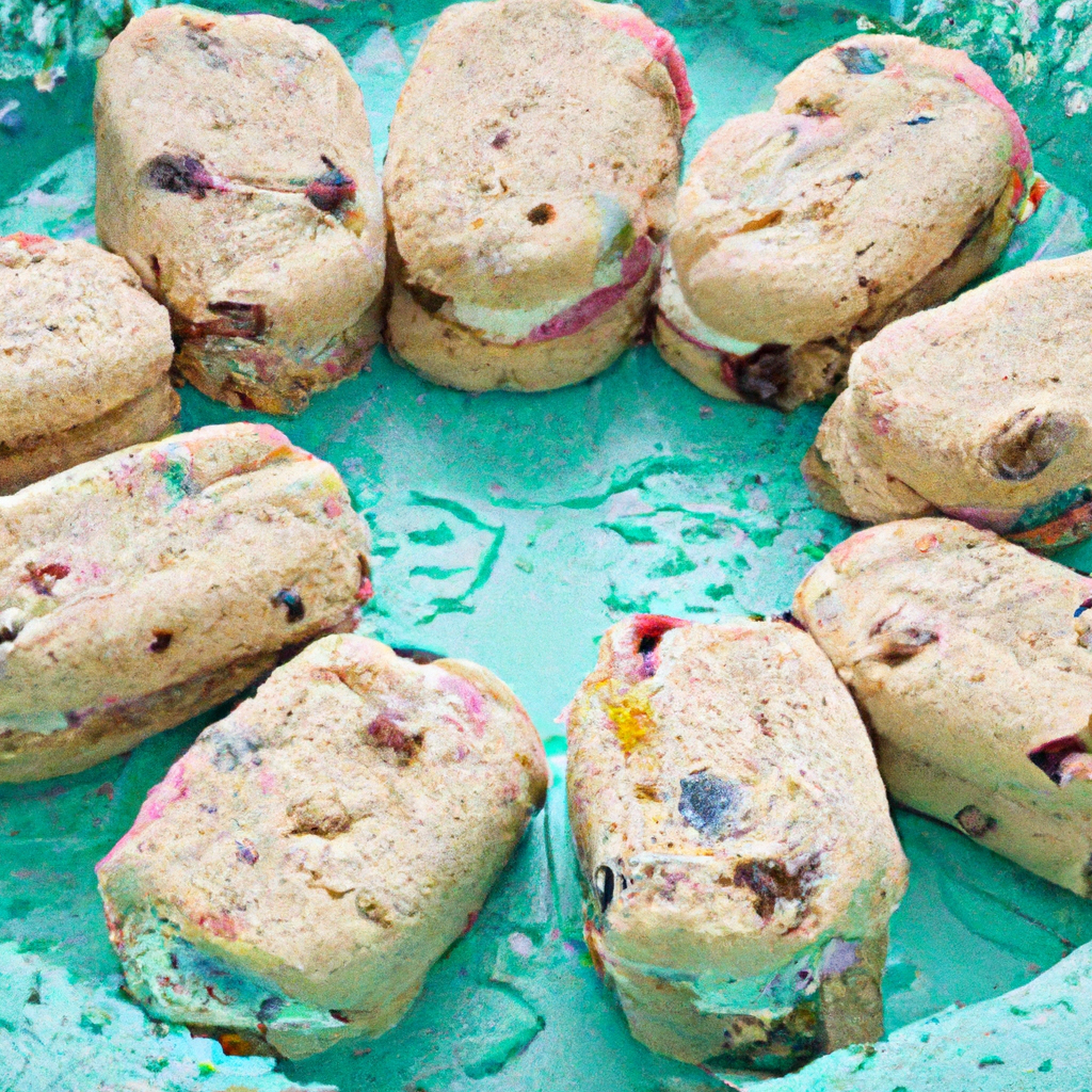 Oatmeal Raisin Ice Cream Sandwiches