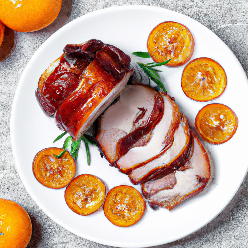 Orange Glazed Pork Roast