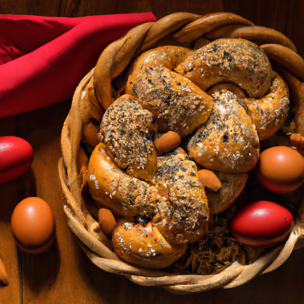 Tsoureki Sweet Braided Bread