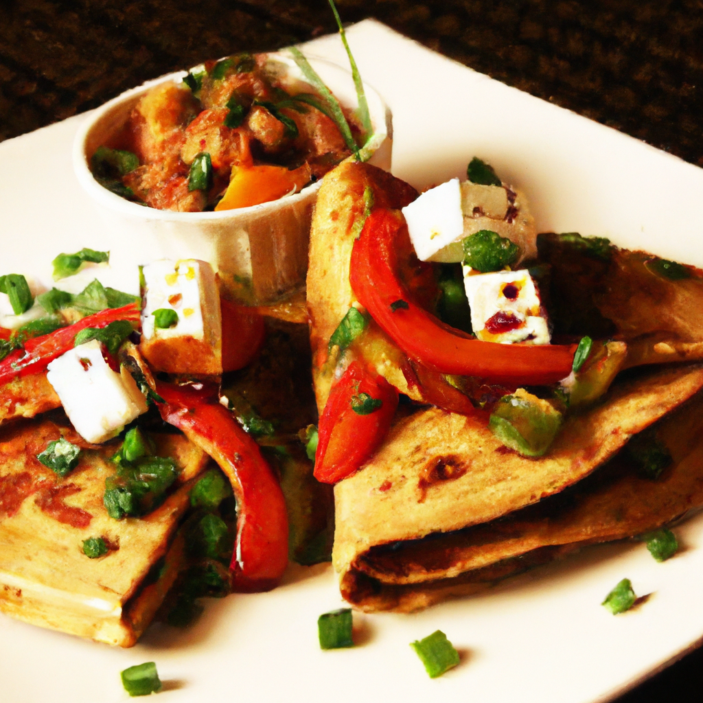 Grilled Tofu Quesadillas