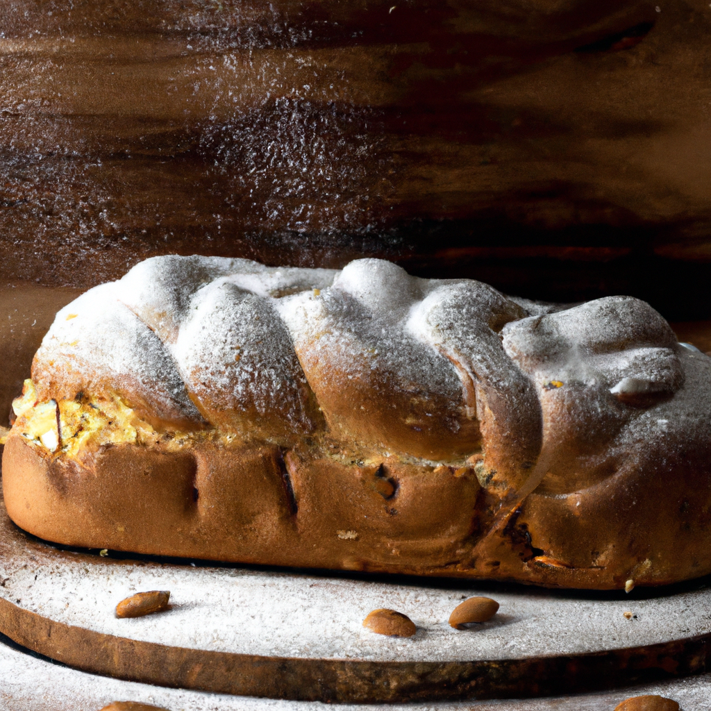 Marzipanbrot Marzipan Loaf