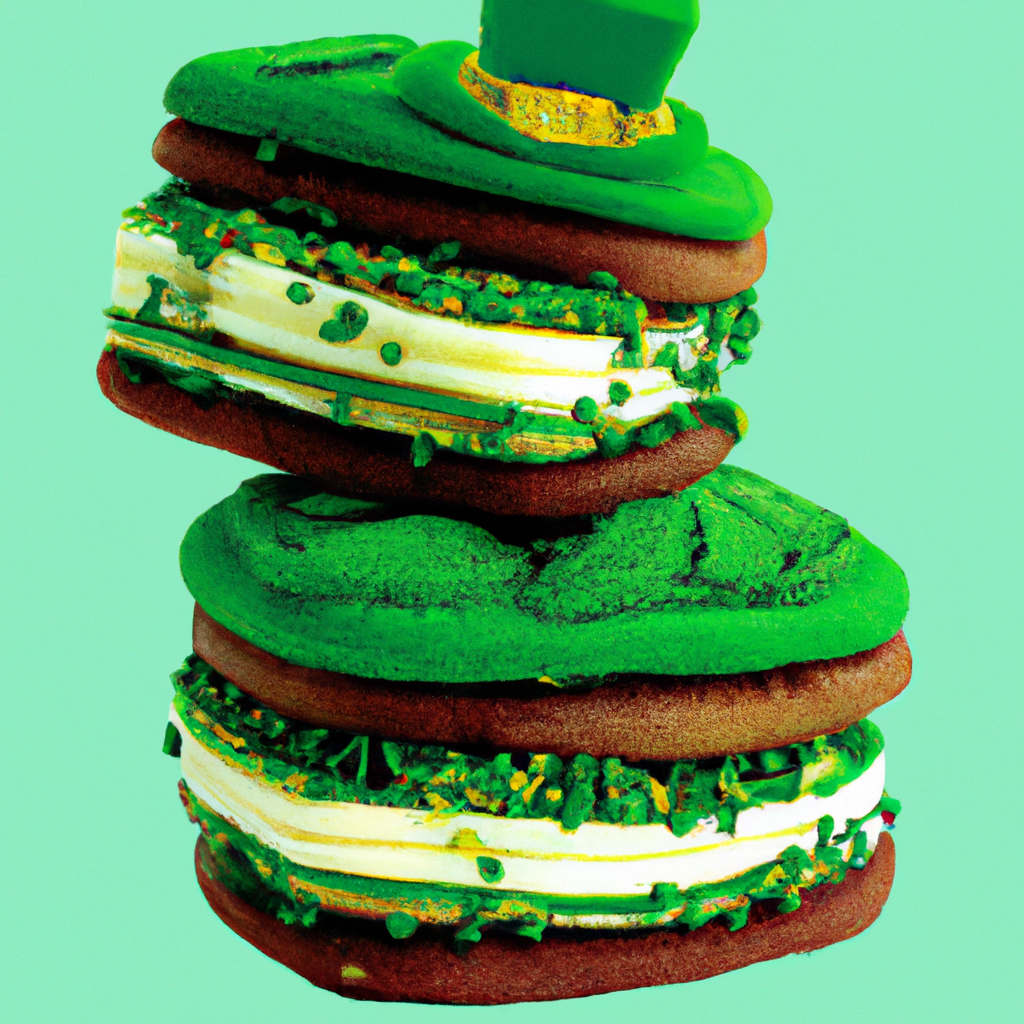 Leprechaun Cookies N Mint Cake