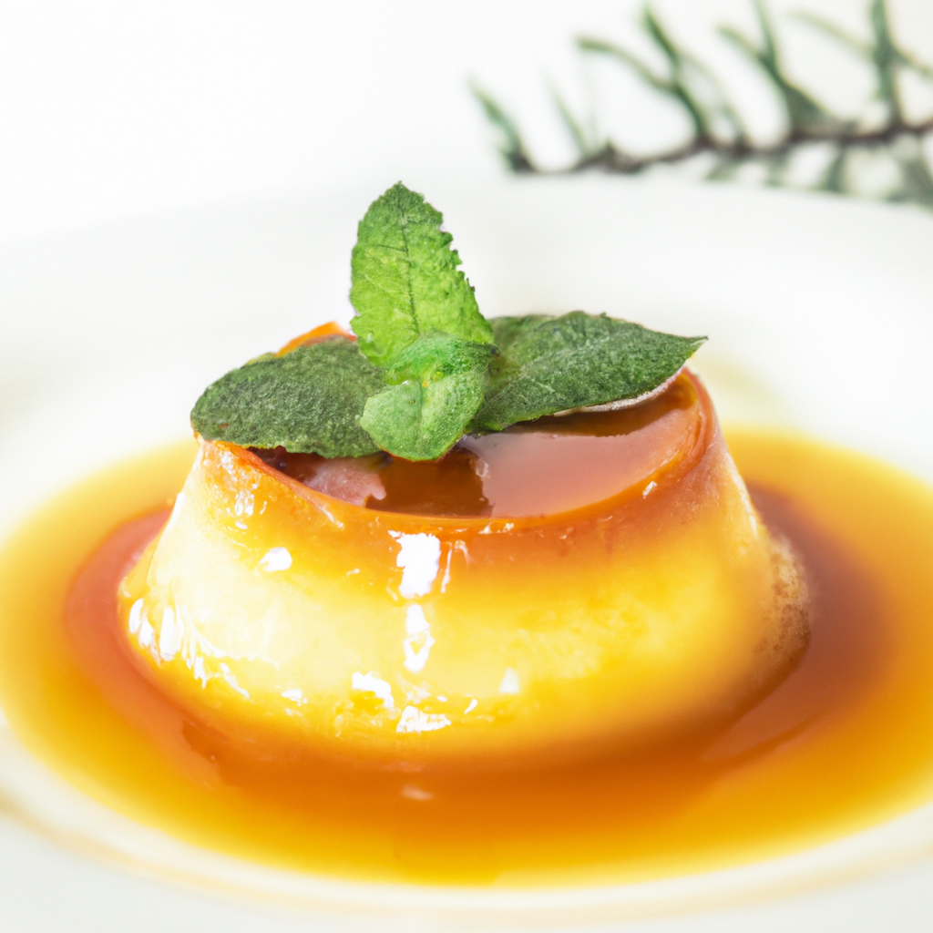 Tocino De Cielo Egg Yolk Custard
