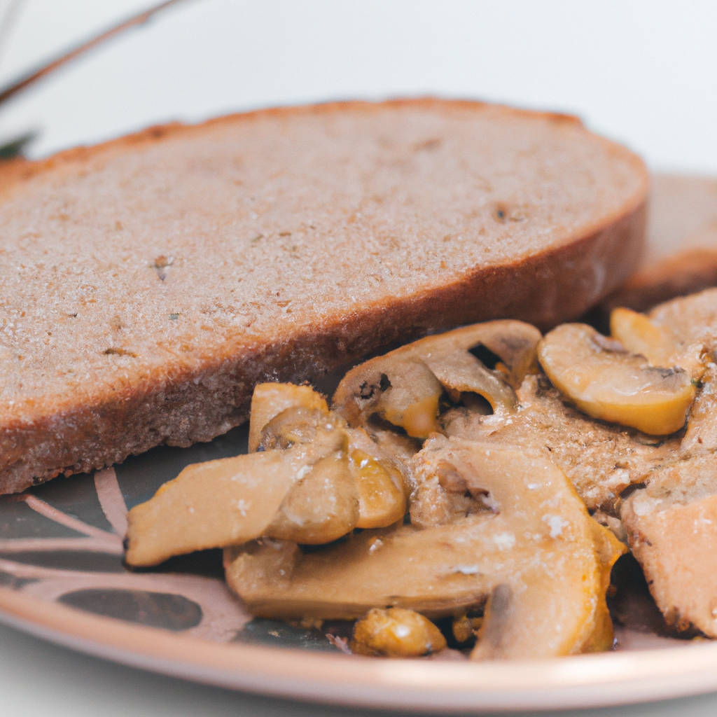 Tofu And Mushroom Loaf