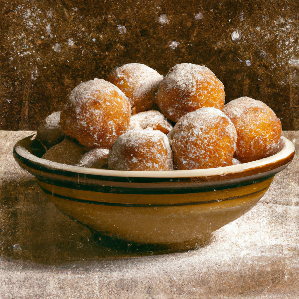 Castagnole Fried Sweet Dough Balls