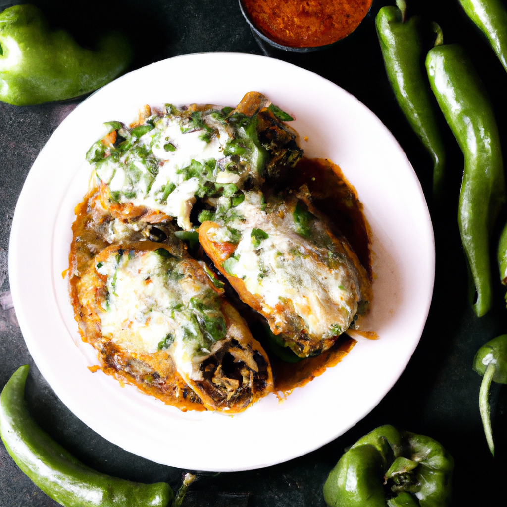 Baked Chile Rellenos A La Arizona