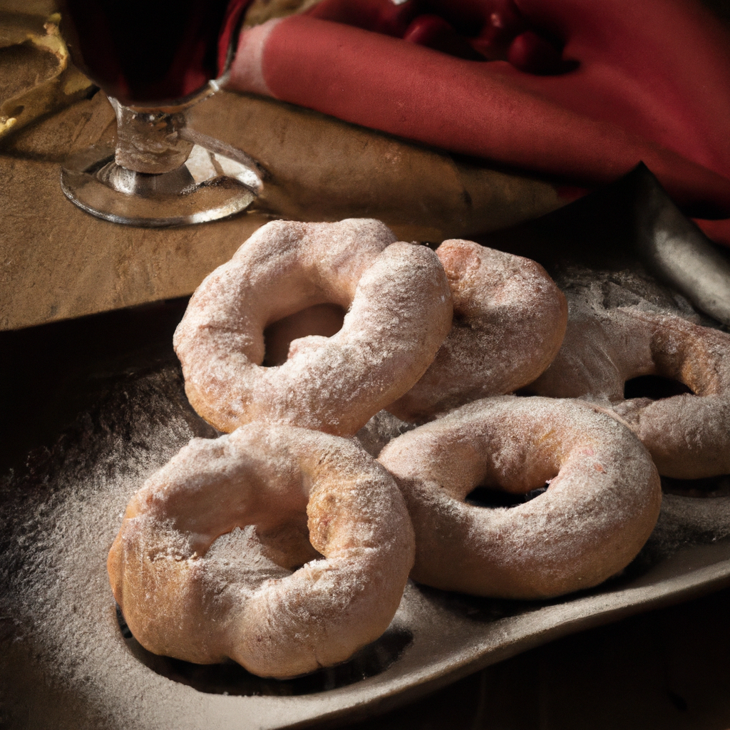 Ciambelline Red Wine Ring Cookies