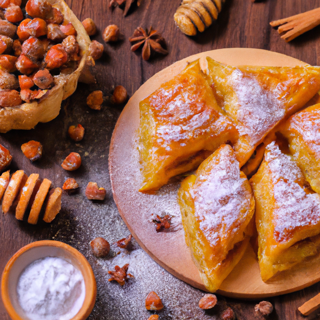 Diples Me Gliko Meli Thiples With Sweet Honey
