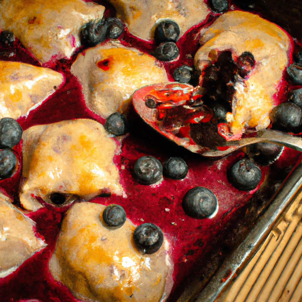 Shortcut Blueberry Dumplings