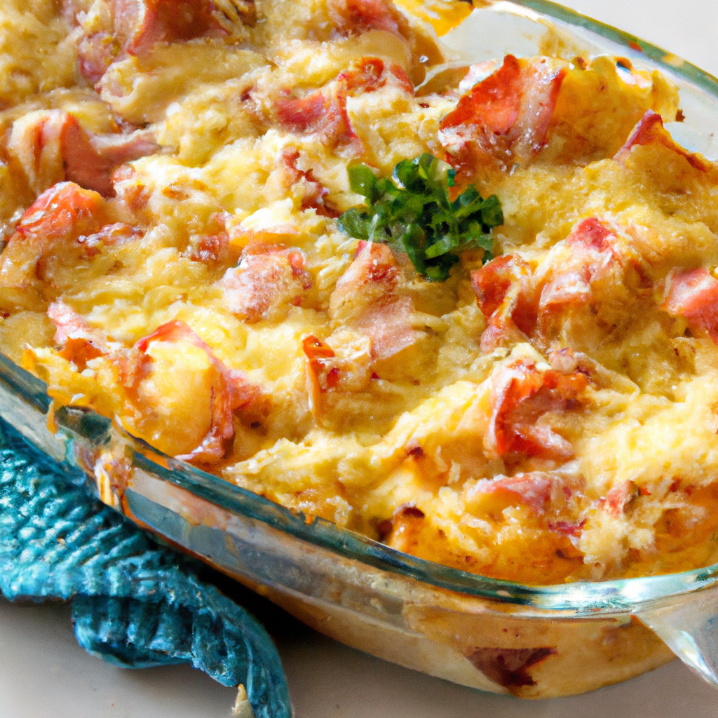 Au Gratin Potatoes And Ham
