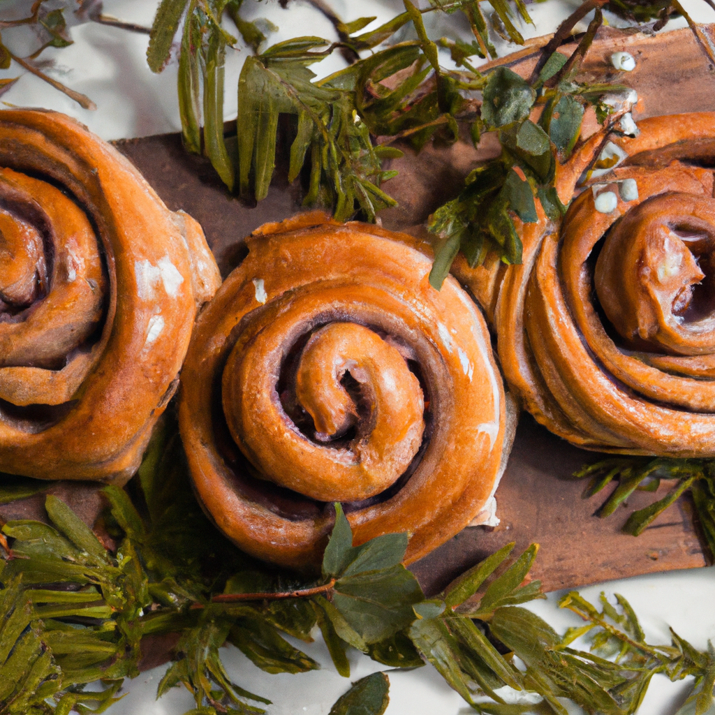 Gl&oslash;ggsnegle Mulled Wine Rolls