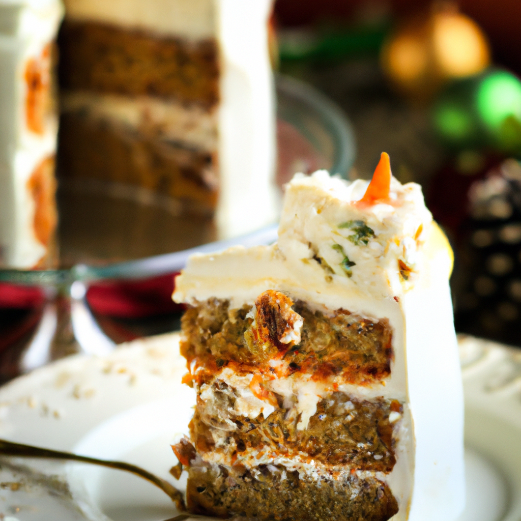 Carrot Cake With Spices