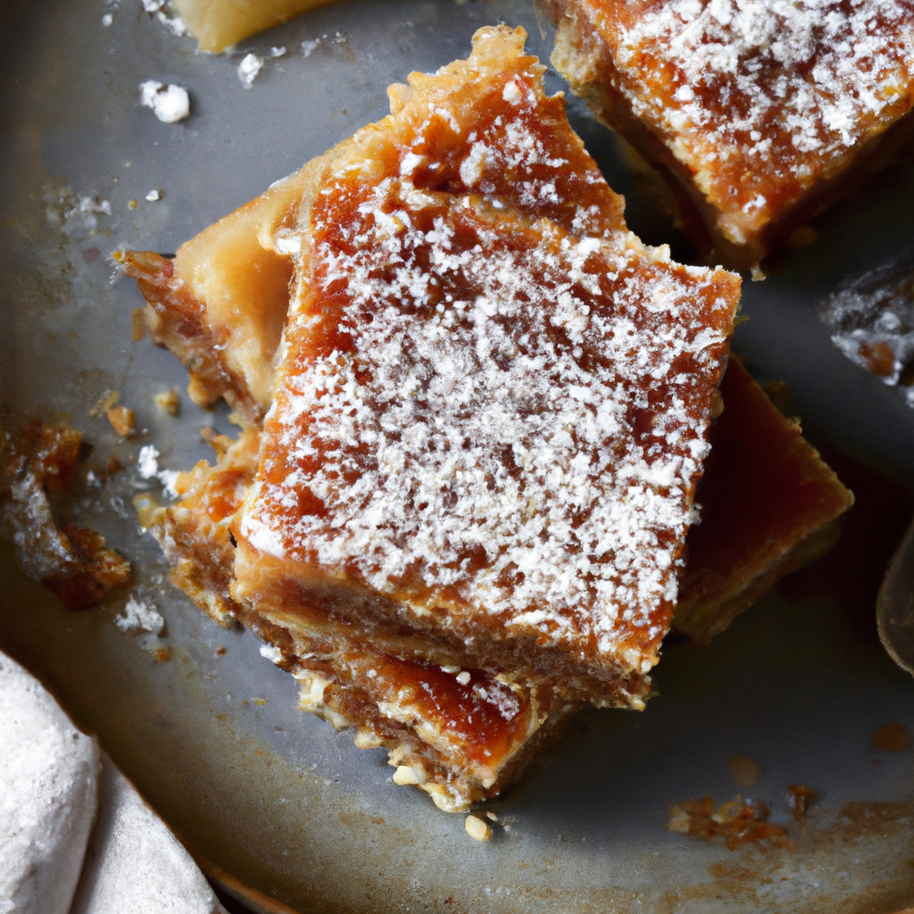 Caramel Pineapple Bars