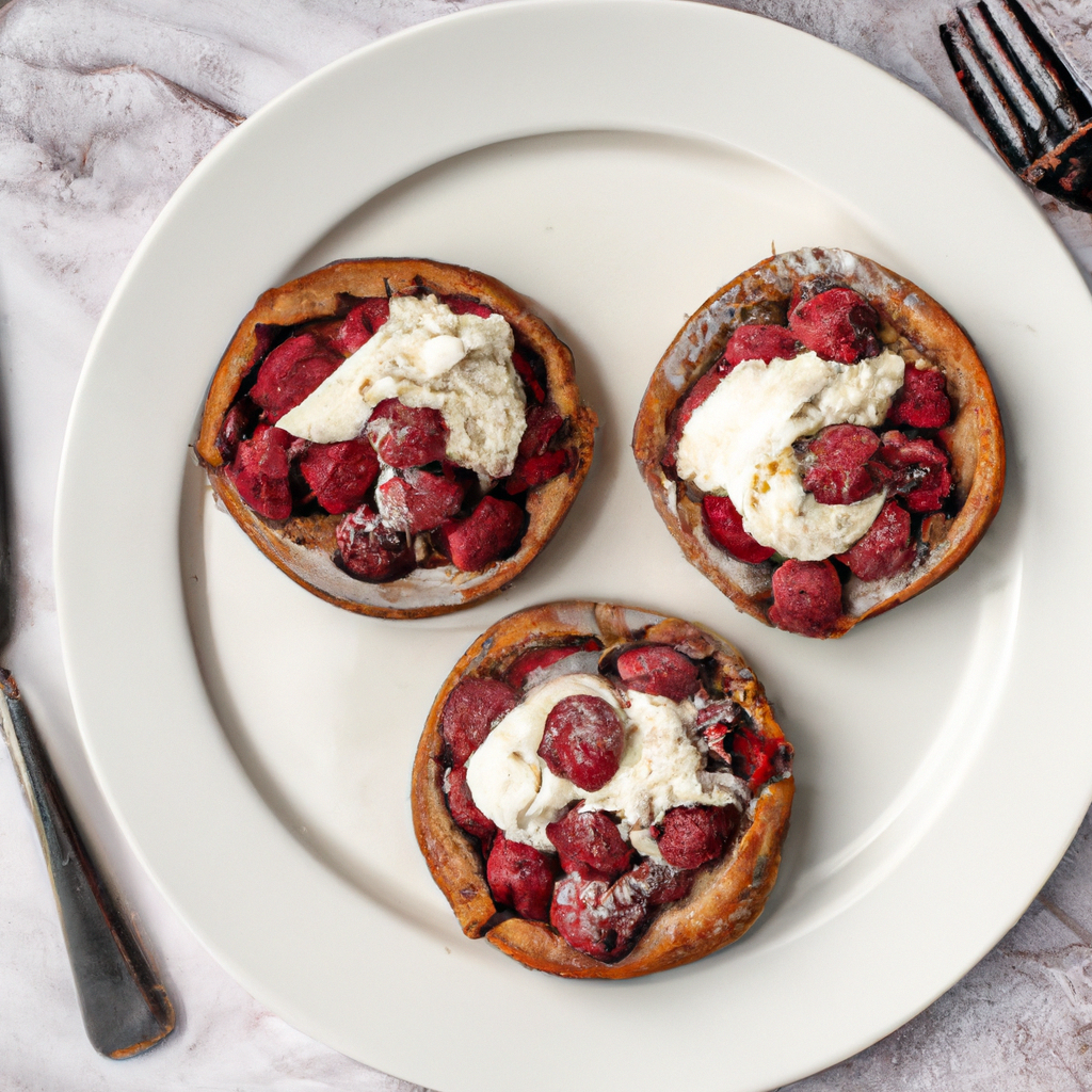 Chocolate Raspberry Pot Pies