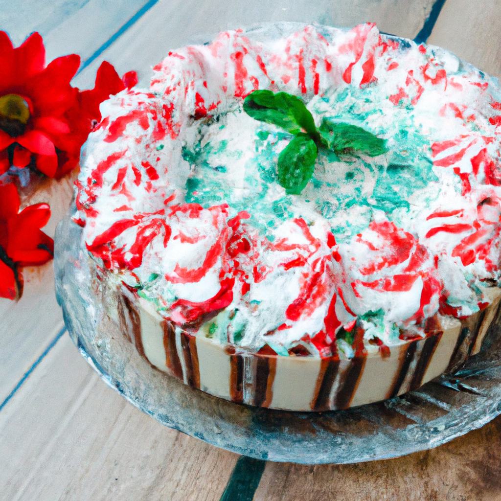 Peppermint Ice Cream Pie