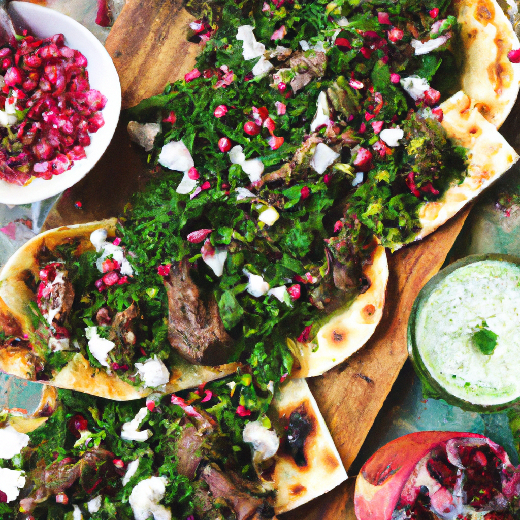 Spiced Lamb Flatbreads Recipe Jamie Oliver Recipes