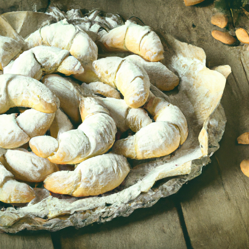 Mandlov&eacute; Rohl&iacute;čky Almond Crescents