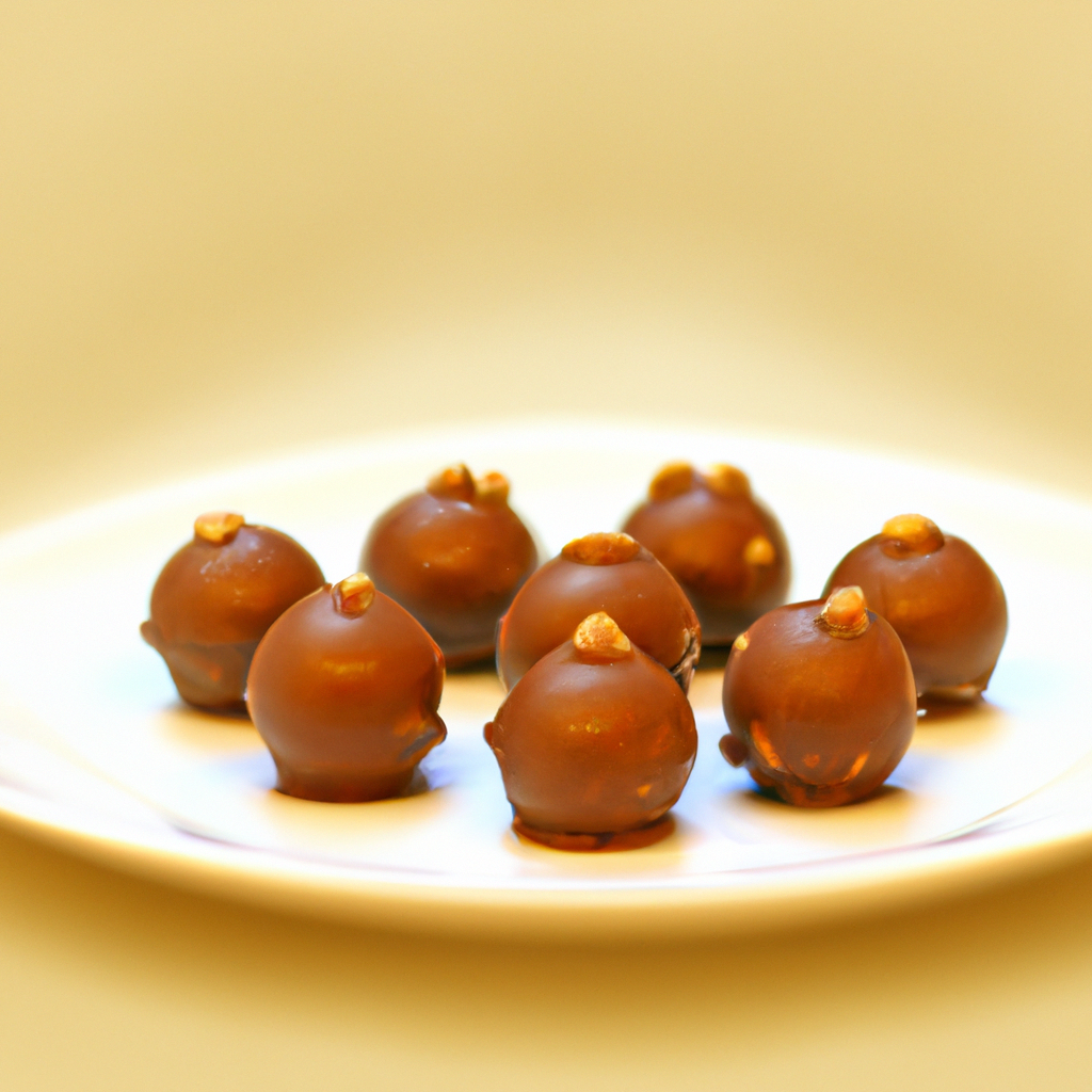 Haselnuss Pralinen Hazelnut Truffles