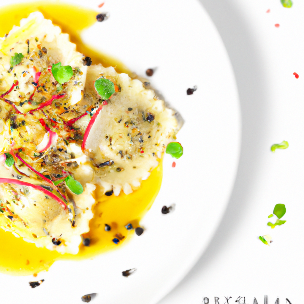 Lemon And Goat Cheese Ravioli Recipe Cook The Book